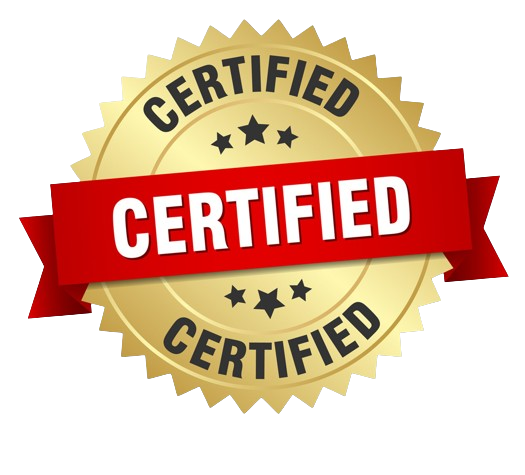 certified 3d gold badge with red ribbon vector 16163373 removebg preview